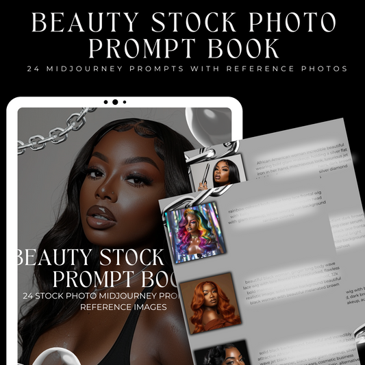 Beauty Stock Photo Prompt Book