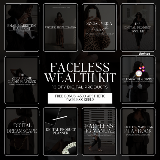 Faceless Wealth Kit (w.Resell Rights)