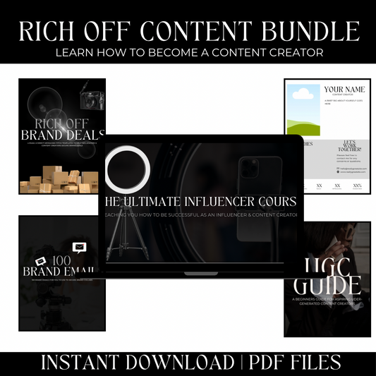 Rich Off Content Bundle